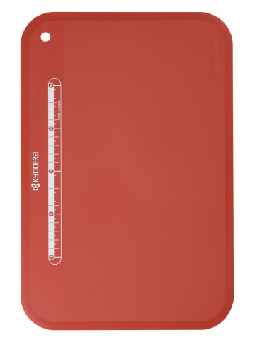 Podkładka w kolorze czerwonym do krojenia - 37 x 25 cm