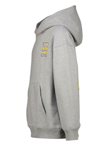 Hoodie "Nocussed" lichtgrijs