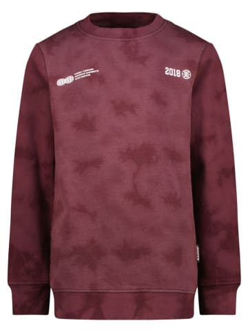 Sweatshirt "Nalaric" donkerrood