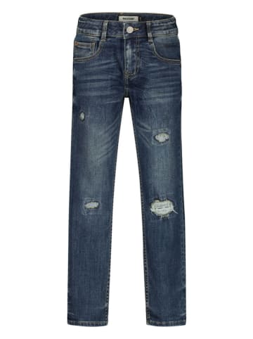 Spijkerbroek "Berlin crafted" - straight fit - donkerblauw