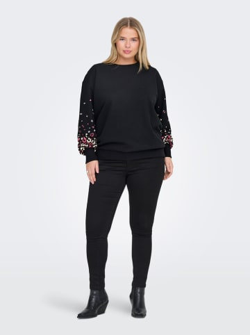 Sweatshirt in Schwarz