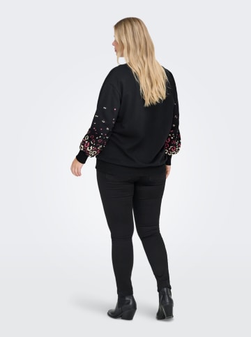 Sweatshirt in Schwarz