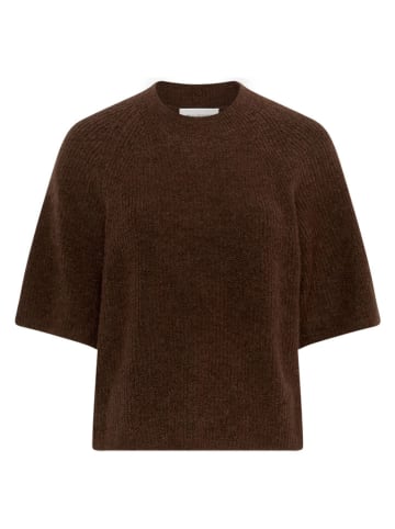 Sweter "Milania" w kolorze ciemnobrązowym