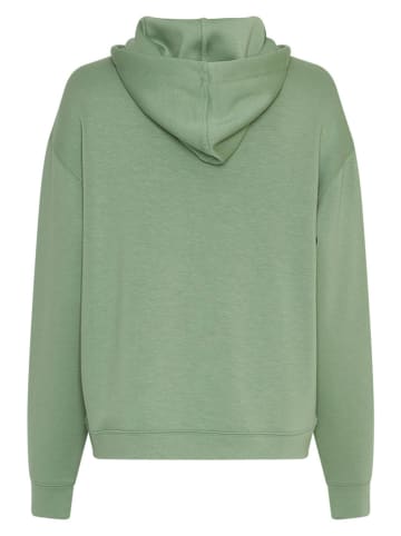 Hoodie "Ima Q" in Hellgrün