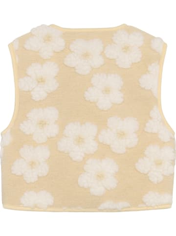 Fleece bodywarmer beige