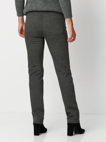 Broek "Alice" zwart/wit