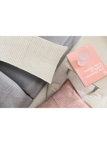 Kissenhülle "Shara" in Beige - (L)30 x (B)50 cm