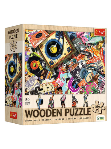 501-częściowe drewniane puzzle "The world of music" - 12+