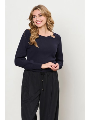 Pullover "Bowi" in Dunkelblau