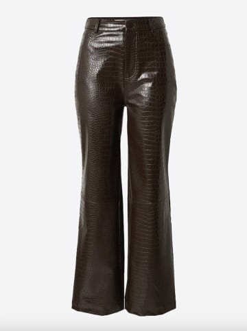 Kunstlederhose "Fabiane" in Schwarz