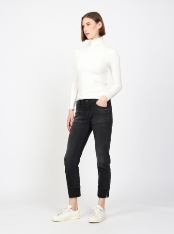 Jeans - Boyfriend fit - in Schwarz