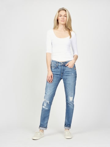 Jeans - Boyfriend fit - in Hellblau