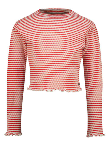 Longsleeve "Tessy" rood/wit