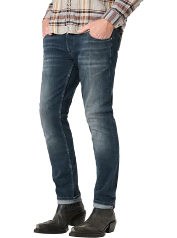 Dżinsy "Scott" - Slim fit - w kolorze granatowym