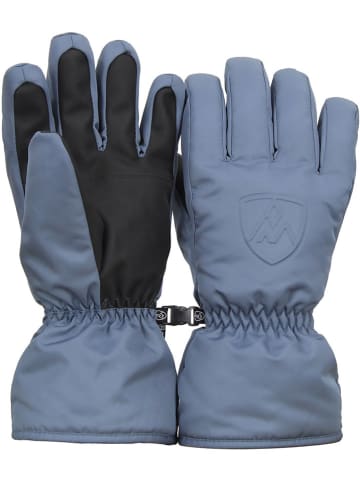 Ski-/ Snowboardfingerhandschuhe "Monster" in Blau/ Blau