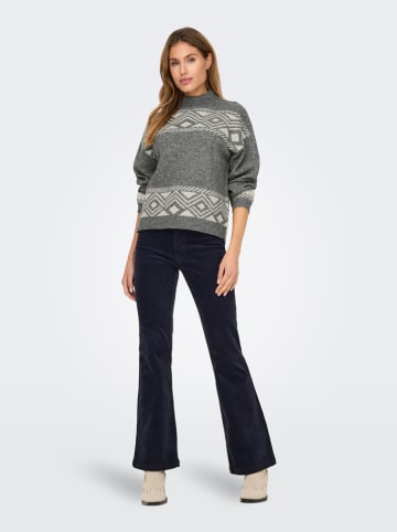 Sweter w kolorze szarym