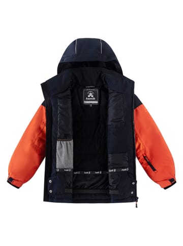 Winterjas "Meteor" rood/oranje