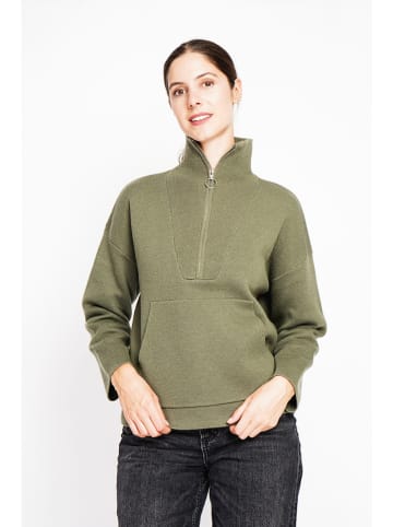 Sweter w kolorze khaki