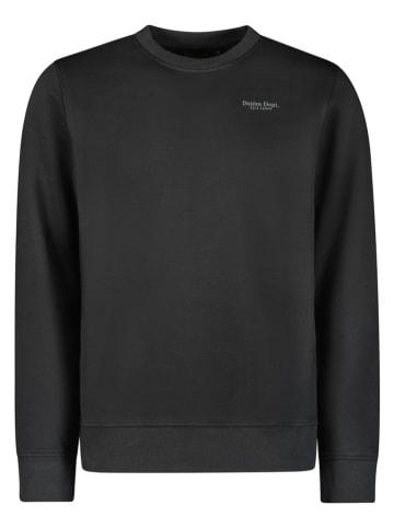 Sweatshirt "Byto" in Schwarz