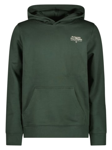 Hoodie "Dukey" donkergroen
