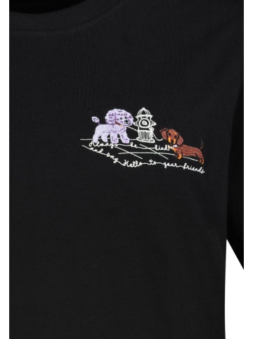 Shirt in Schwarz