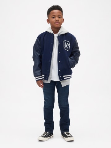 Spijkerbroek - slim fit - donkerblauw
