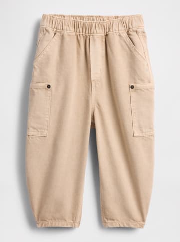 Cargohose in Beige