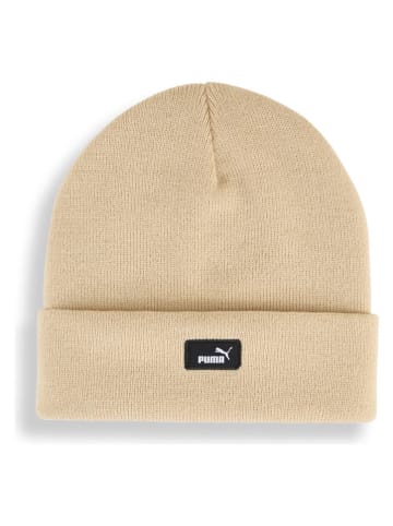 Czapka beanie w kolorze beżowym