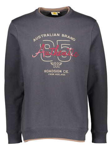 Sweatshirt in Anthrazit
