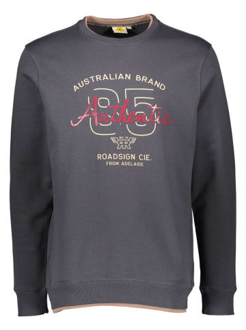 Sweatshirt in Anthrazit