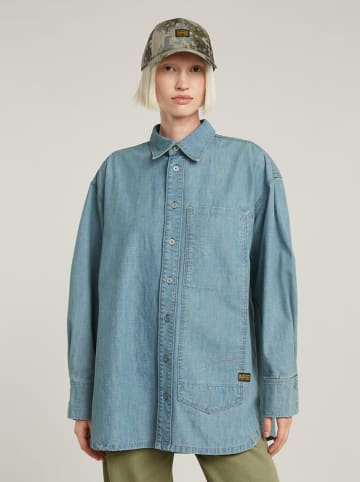 Jeanshemd in Hellblau