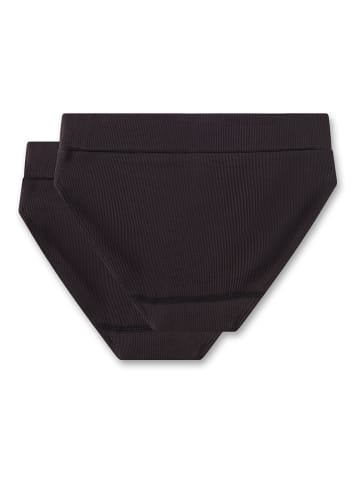 2-delige set: slips zwart
