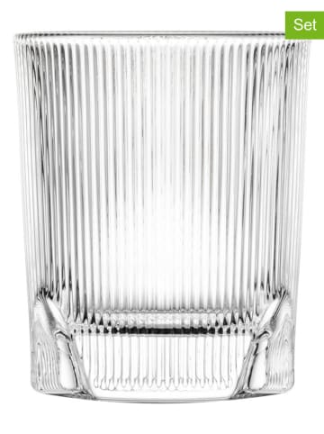 Szklanki (4 szt.) "Fave" do whiskey - 294 ml