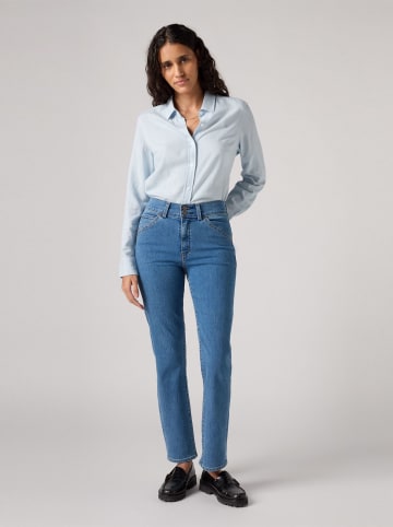 Dżinsy - Slim fit - w kolorze niebieskim