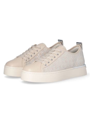 Leder-Sneakers "Pretty" in Beige