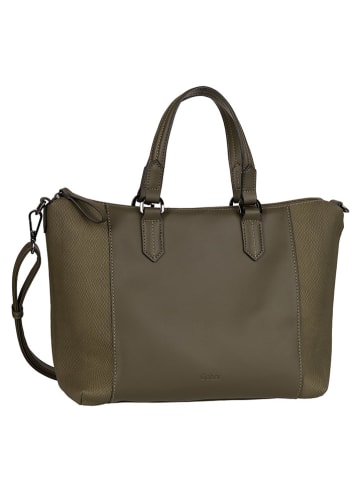 Shopper "Wanda" in Khaki - (B)37 x (H)26,5 x (T)13 cm