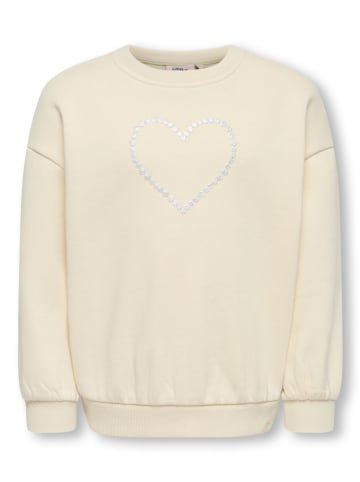 Sweatshirt "Kate" in Creme