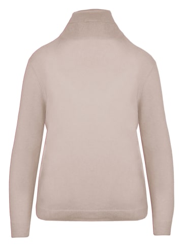 Rollkragenpullover in Rosé