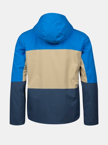 Ski-/snowboardjas "Melvik" blauw/beige/donkerblauw