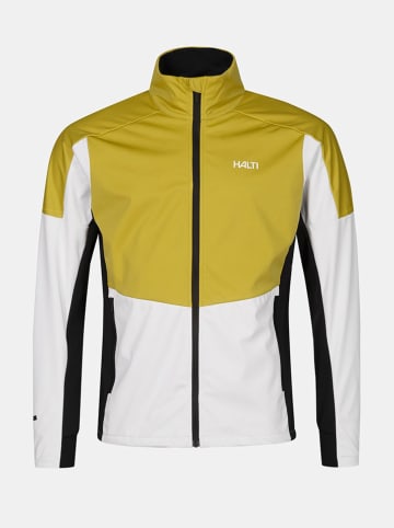 Softshelljacke "Framover" in Gelb/ Weiß/ Schwarz