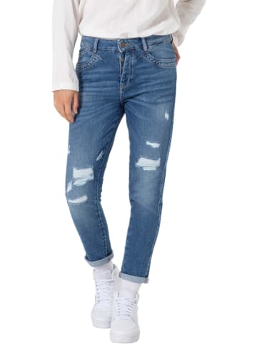 Dżinsy - Slim fit - w kolorze niebieskim
