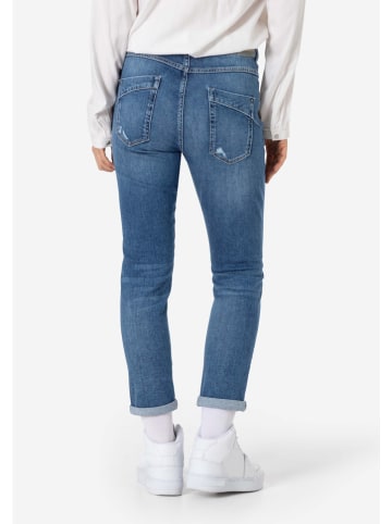 Dżinsy - Slim fit - w kolorze niebieskim