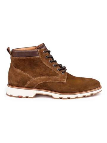 Leren boots "Murphy" lichtbruin