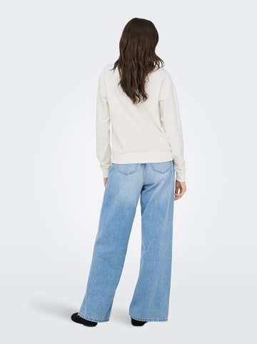 Sweatshirt "Paris" crème/zwart