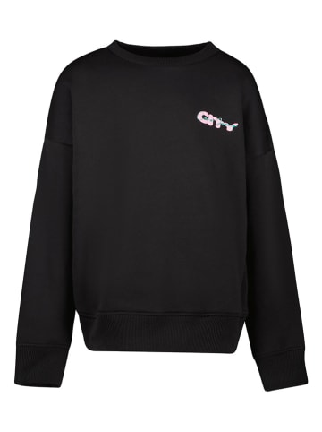 Sweatshirt "Zez" in Schwarz