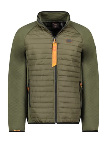 Kurtka polarowa "Trabouleak" w kolorze khaki