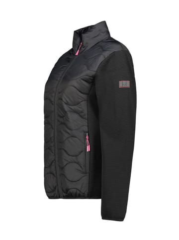 Fleecejacke "Tahitieak" in Schwarz