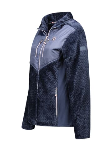 Fleecejacke "Urenaeak" in Dunkelblau