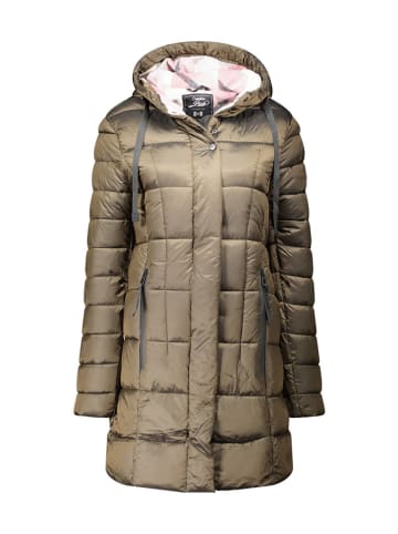 Wintermantel "Bullieak" in Khaki