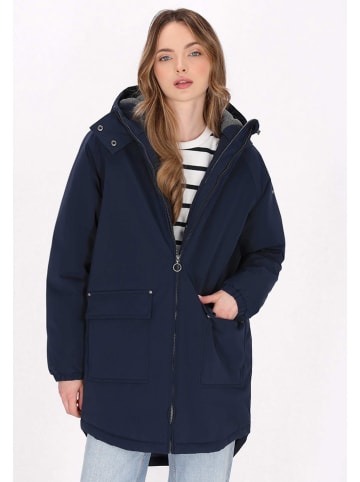 Parka w kolorze granatowym